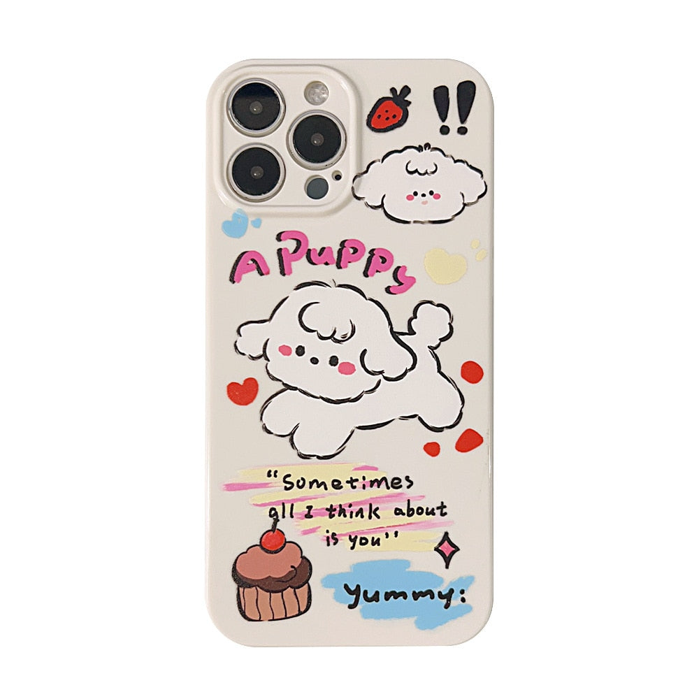 Strawberry Puppy Phone Case