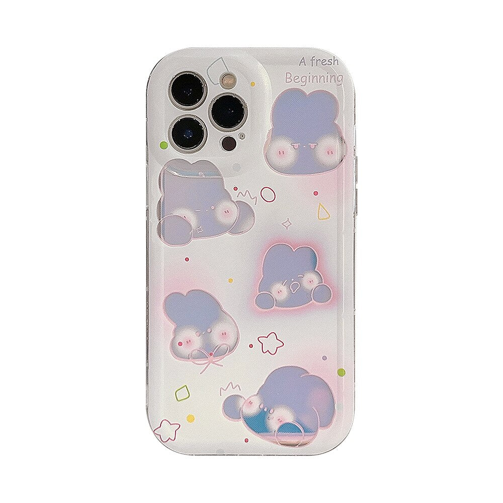 Pink Rabbit Cartoon Phone Case