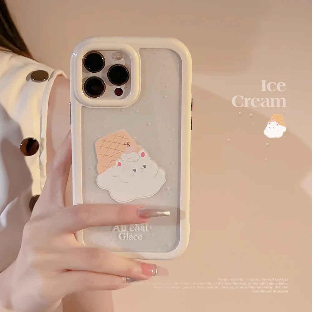 Ice Cream KittyCat Phone Case