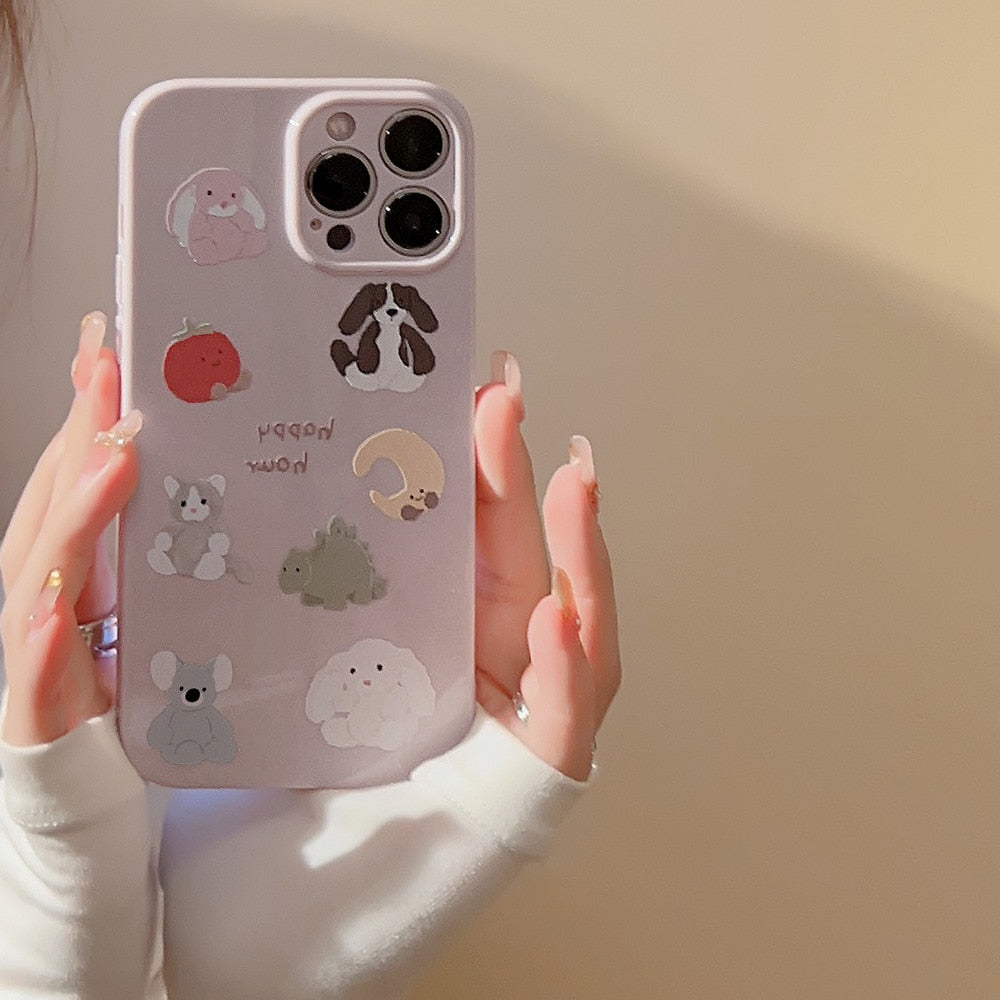 Cute Animal & Friends Phone Case