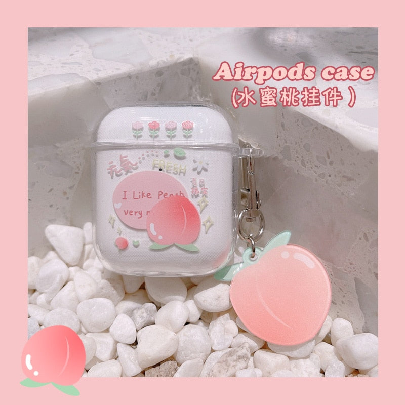 Sweet Peach Apple AirPods Case