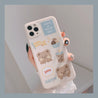 Retro Bubble Tea Bear Phone Case - Zinkiee