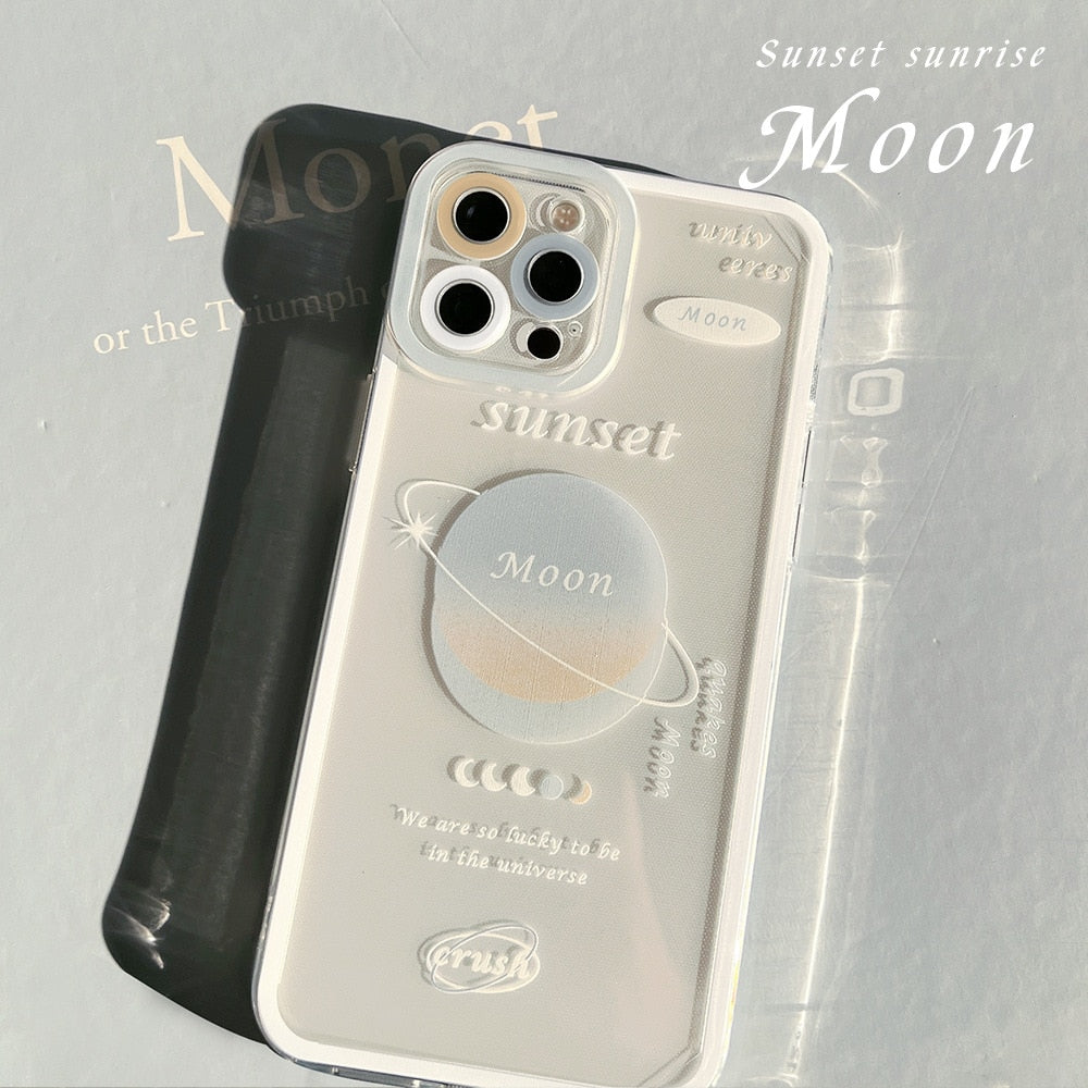 Sunset & Moon Phone Case